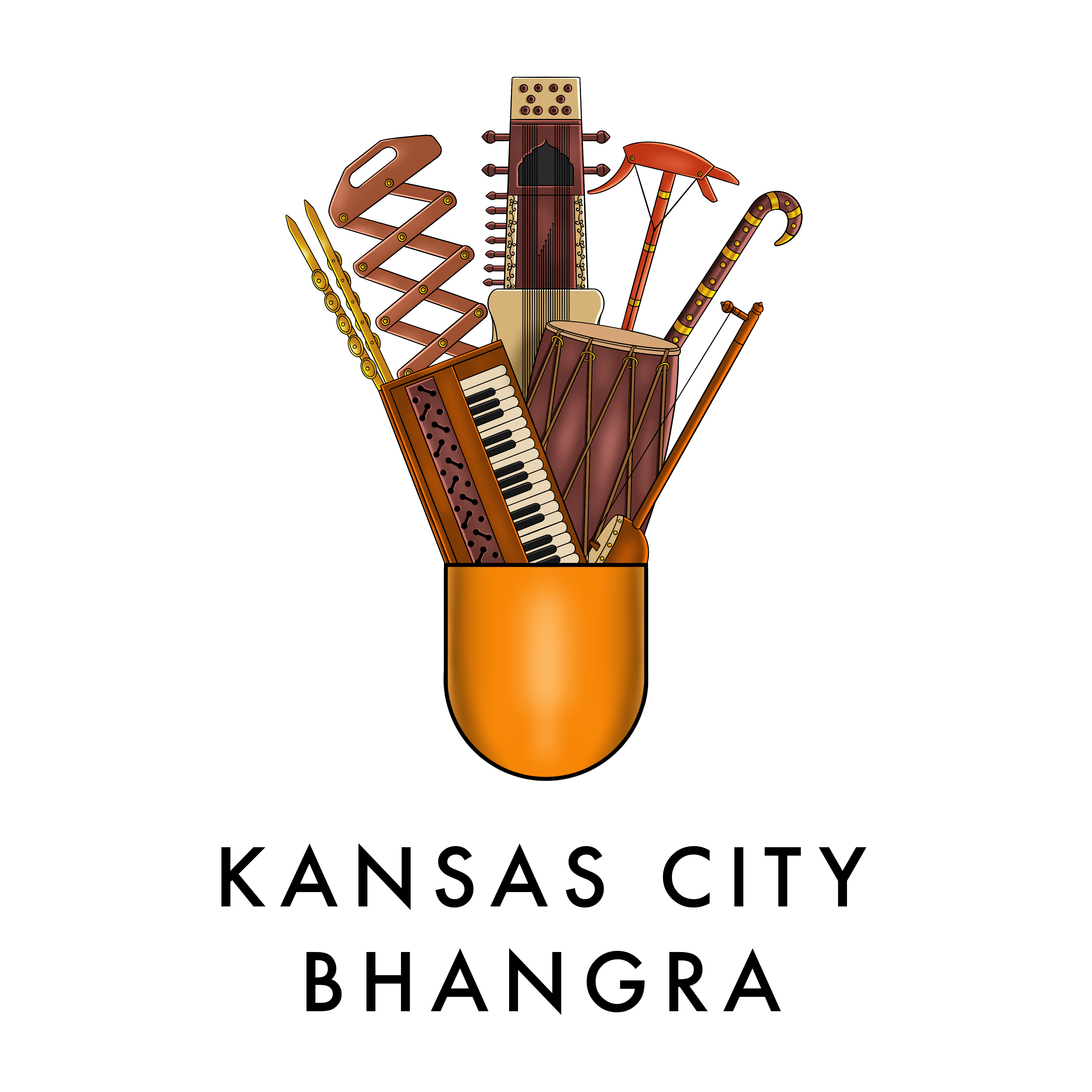 KC Bhangra Sticker